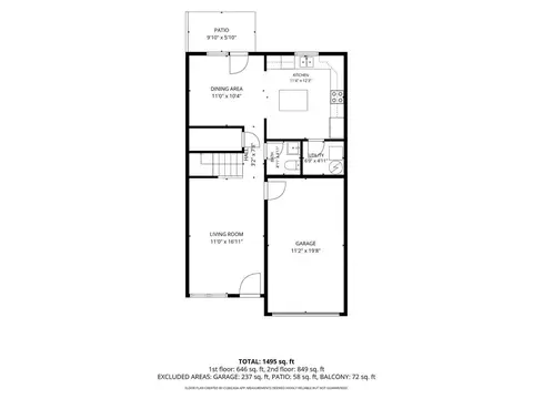 Floorplan - 3937 S Cramer Cir, Bloomington, IN 47403 photo 1 of 2