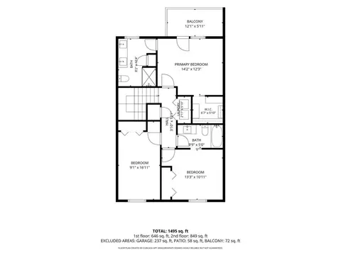 Floorplan - 3937 S Cramer Cir, Bloomington, IN 47403 photo 2 of 2