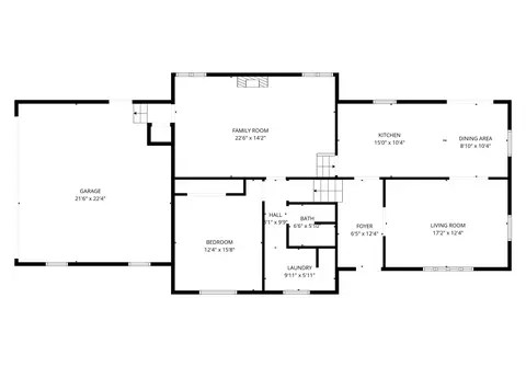 Floorplan - 4425 E Cambridge Ct, Bloomington, IN 47408 photo 1 of 3
