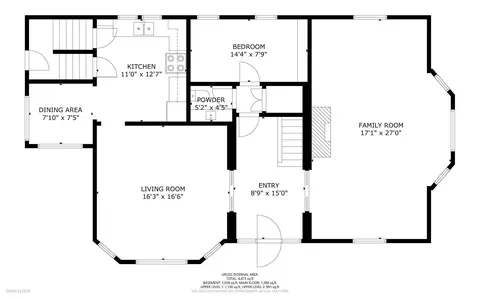 Floorplan - 109 N Mountain St, Lagrange, IN 46761 photo 2 of 5