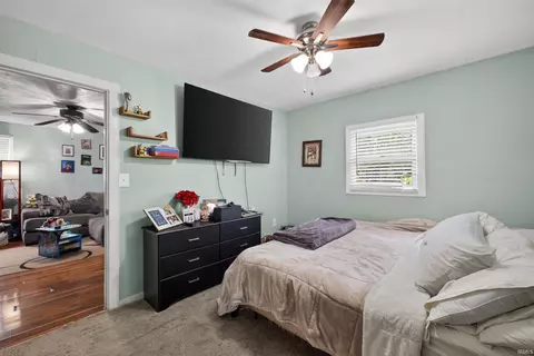 Bedroom - 617 S 8th St, Mitchell, IN 47446 photo 2 of 6