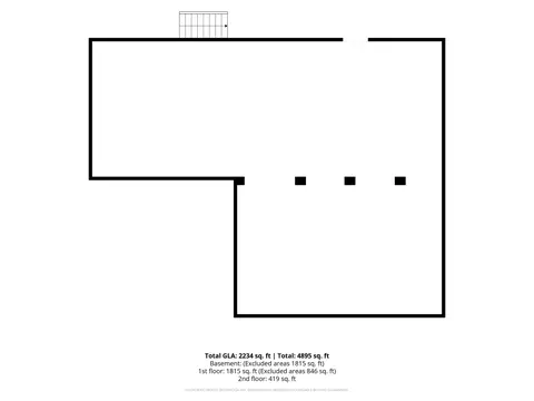 Floorplan - 605 W 10th St, Oolitic, IN 47451 photo 1 of 3
