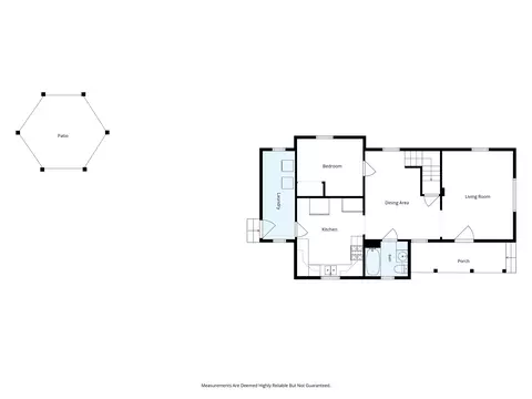 Floorplan - 607 E Walnut St, Chalmers, IN 47929 photo 1 of 2