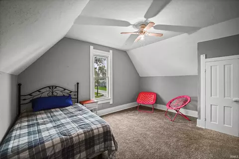 Bedroom - 607 E Walnut St, Chalmers, IN 47929 photo 3 of 3