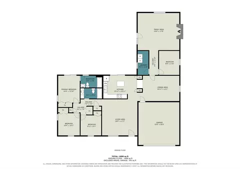 Floorplan - 30798 Oakcrest Dr, Granger, IN 46530 photo 1 of 1