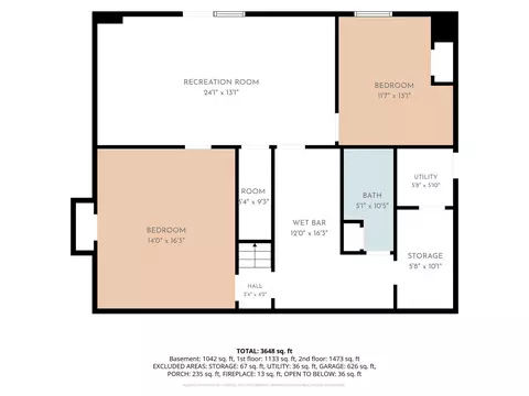 Floorplan - 3147 E Mattatha Dr, Bloomington, IN 47401 photo 3 of 3