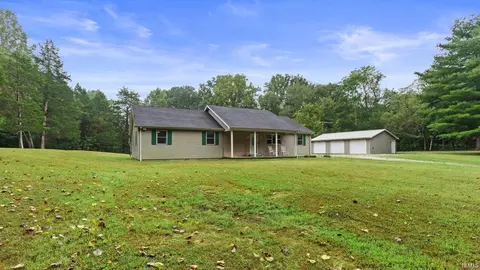 Exterior - 1672 Blue Spring Caverns Rd, Bedford, IN 47421 photo 9 of 16