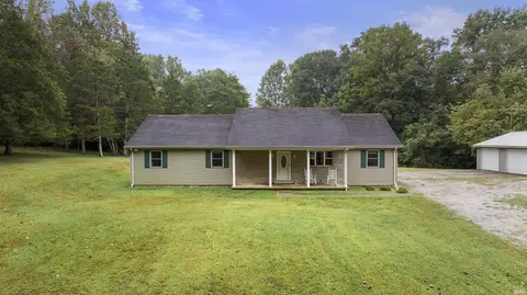 Exterior - 1672 Blue Spring Caverns Rd, Bedford, IN 47421 photo 2 of 16