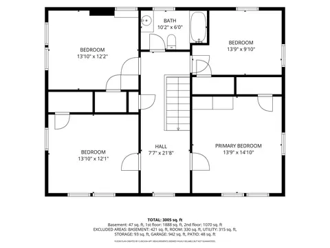 Floorplan - 207 E Main St, Mentone, IN 46539 photo 2 of 3