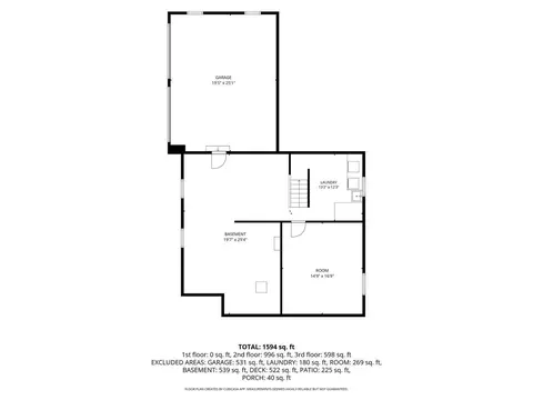 Floorplan - 603 Eagleson Ave, Bloomington, IN 47401 photo 3 of 3