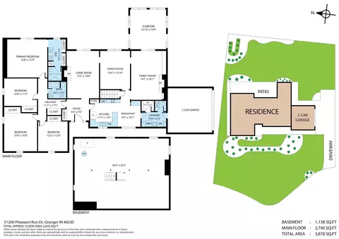 Floorplan - 51200 Pheasant Run Dr, Granger, IN 46530 photo 1 of 1