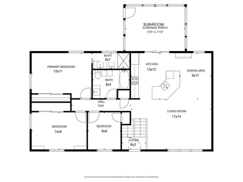 Floorplan - 4310 E Morningside Dr, Bloomington, IN 47408 photo 1 of 2