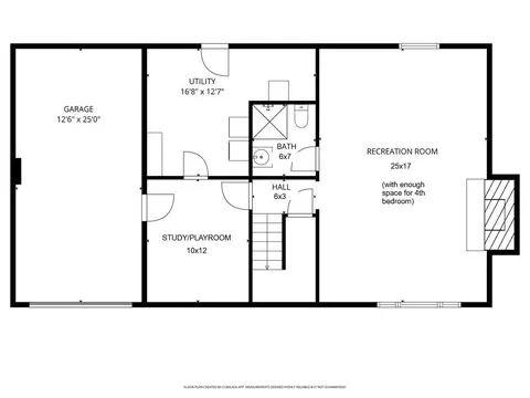 Floorplan - 4310 E Morningside Dr, Bloomington, IN 47408 photo 2 of 2