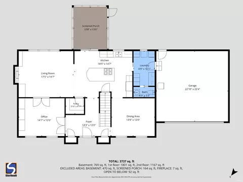 Floorplan - 16288 Windemere Ct, Granger, IN 46530 photo 1 of 4