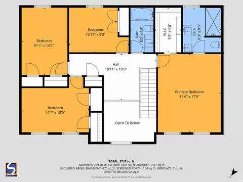 Floorplan - 16288 Windemere Ct, Granger, IN 46530 photo 2 of 4