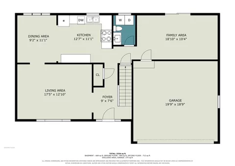 Floorplan - 52335 Wayne Ct, Granger, IN 46530 photo 1 of 4