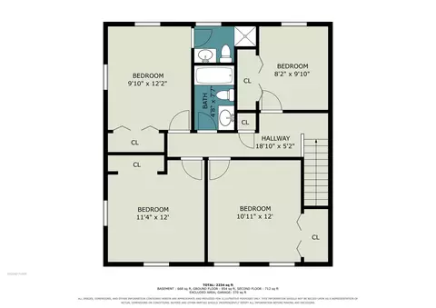 Floorplan - 52335 Wayne Ct, Granger, IN 46530 photo 2 of 4