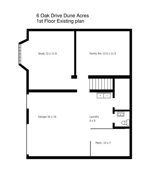 Floorplan - 6 Oak Dr, Dune Acres, IN 46304 photo 1 of 3