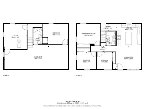 Floorplan - 4708 W 11th Ave, Gary, IN 46406 photo 1 of 5