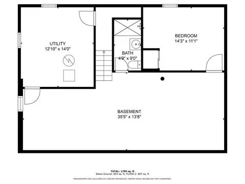 Floorplan - 4708 W 11th Ave, Gary, IN 46406 photo 3 of 5