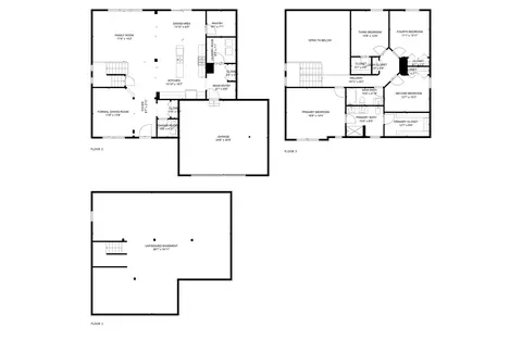 Floorplan - 2552 Ritter St, Chesterton, IN 46304 photo 1 of 4