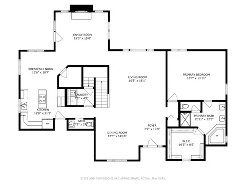 Floorplan - 1103 Cornwallis Ln, Munster, IN 46321 photo 1 of 3