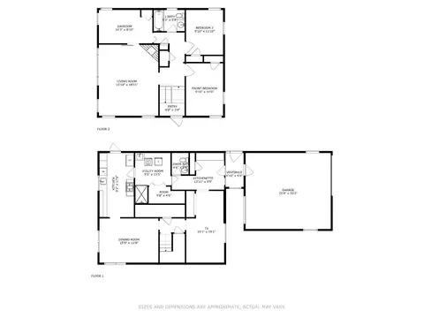 Floorplan - 7524 Oak Ave, Gary, IN 46403 photo 1 of 3