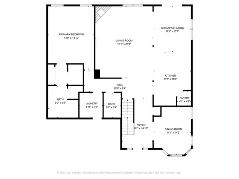 Floorplan - 5593 Southview Dr, Lowell, IN 46356 photo 2 of 3