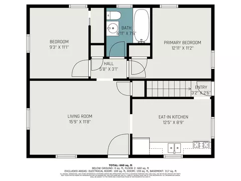Floorplan - 330 N Dwiggins St, Griffith, IN 46319 photo 1 of 2