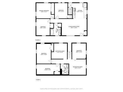 Floorplan - 1431 E 36th Ave, Gary, IN 46409 photo 1 of 2