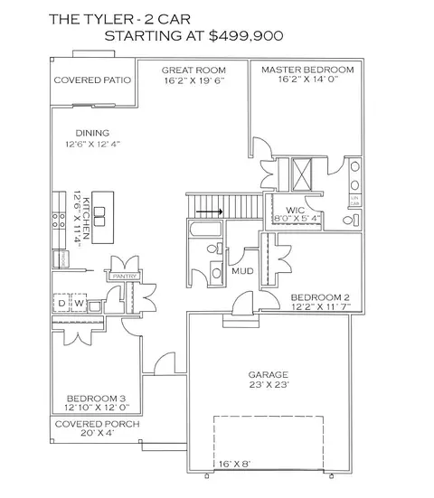 Floorplan - 14679 N Quartz Ln, Dyer, IN 46311 photo 2 of 2