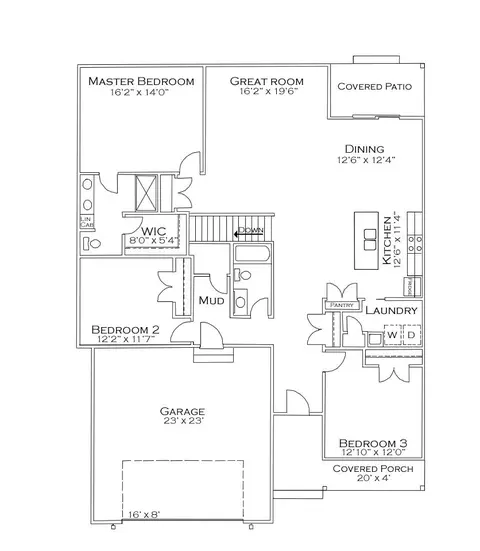 Floorplan - 14679 N Quartz Ln, Dyer, IN 46311 photo 1 of 2