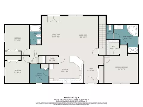 Floorplan - 7960 Rhode Ct, Dyer, IN 46311 photo 1 of 1