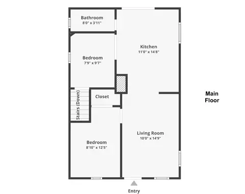 Floorplan - 1237 172nd St, Hammond, IN 46324 photo 1 of 2