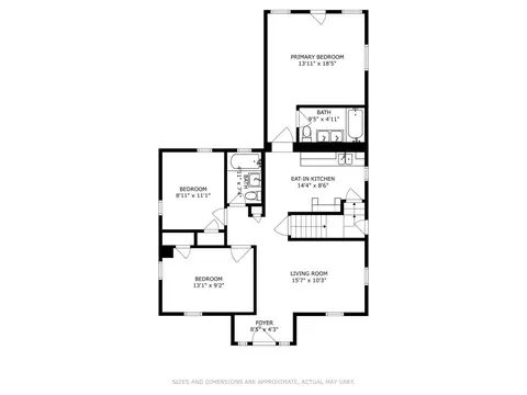 Floorplan - 900 E 44th Pl, Gary, IN 46409 photo 2 of 4
