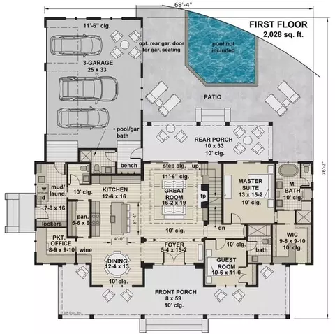 Floorplan - 16675 Willard Ln, Lowell, IN 46356 photo 1 of 2