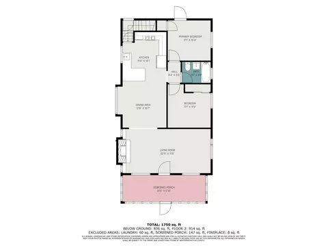 Floorplan - 129 Morningside Ave, Gary, IN 46408 photo 2 of 2