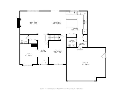 Floorplan - 10156 Golden Crest Dr, Saint John, IN 46373 photo 2 of 4