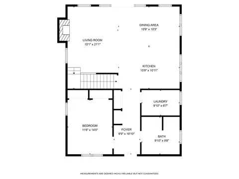 Floorplan - 7428 E 400 N, Rolling Prairie, IN 46371 photo 2 of 2