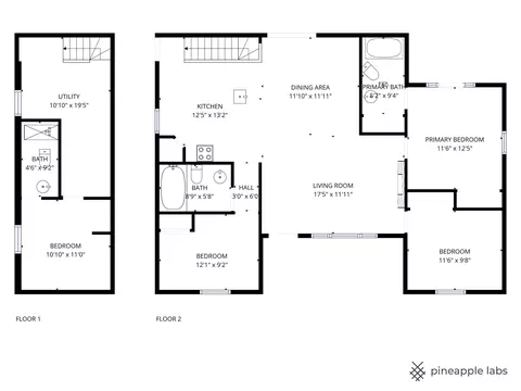 Floorplan - 953 Colfax St, Gary, IN 46406 photo 1 of 3