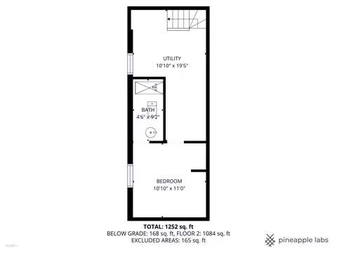 Floorplan - 953 Colfax St, Gary, IN 46406 photo 2 of 3