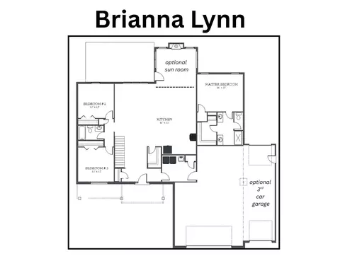 Floorplan - 615 Debra Kay Dr, Lowell, IN 46356 photo 2 of 2