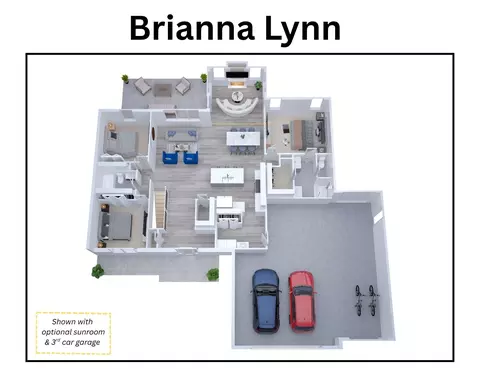 Floorplan - 615 Debra Kay Dr, Lowell, IN 46356 photo 1 of 2