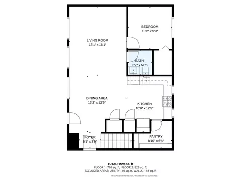 Floorplan - 5544 E 10th Ave, Gary, IN 46403 photo 5 of 6
