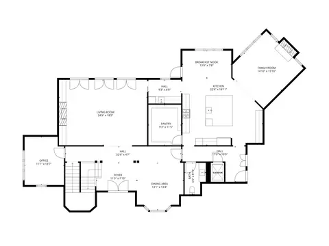 Floorplan - 917 Perthshire Ln, Dyer, IN 46311 photo 1 of 3