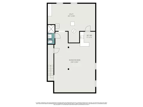 Floorplan - 6647 Ash Pl, Gary, IN 46403 photo 1 of 2