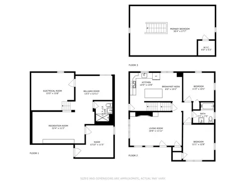 Floorplan - 1420 W 47th Ave, Gary, IN 46408 photo 1 of 4