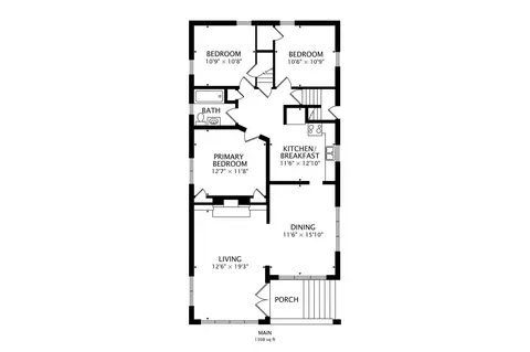 Floorplan - 37 Elizabeth St, Hammond, IN 46320 photo 1 of 3