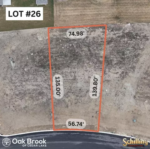 12705 Creekside Dr, Cedar Lake, IN 46303