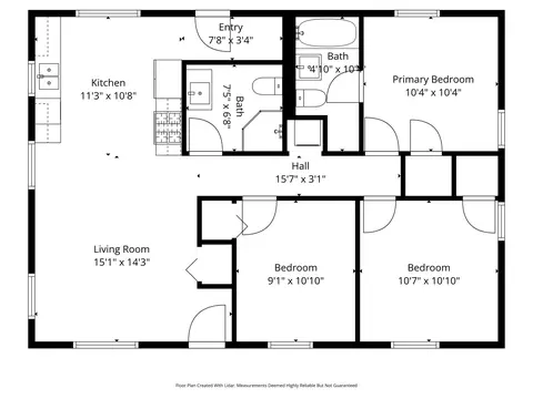Floorplan - 1151 Benton St, Gary, IN 46403 photo 1 of 1